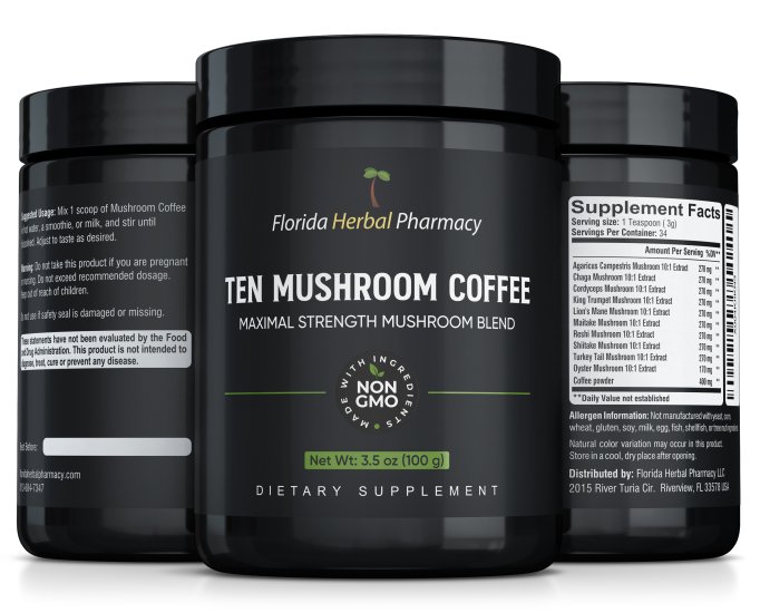 Ten Mushroom Coffee 10:1 Extract Powder