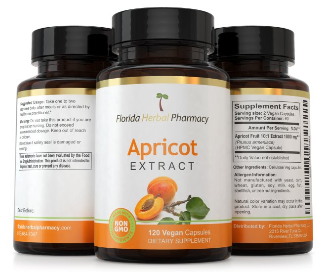 (image for) Apricot Extract Capsules