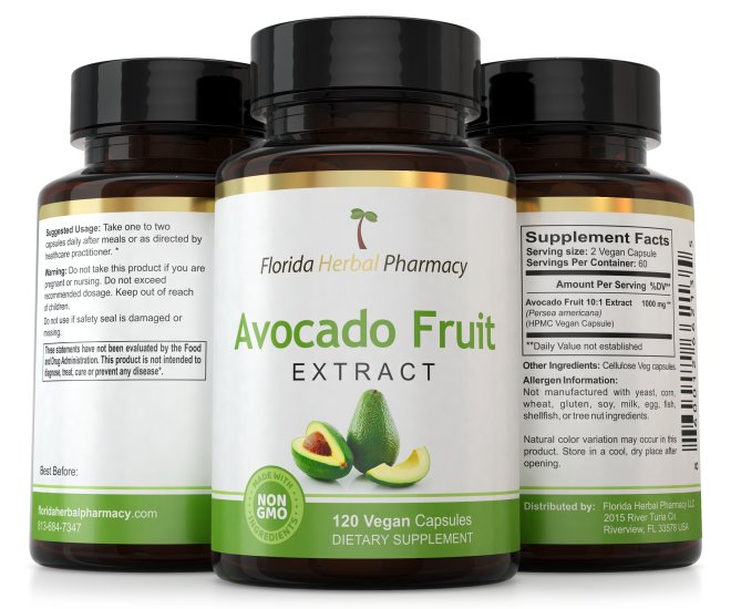 (image for) Avocado Fruit Extract Capsules