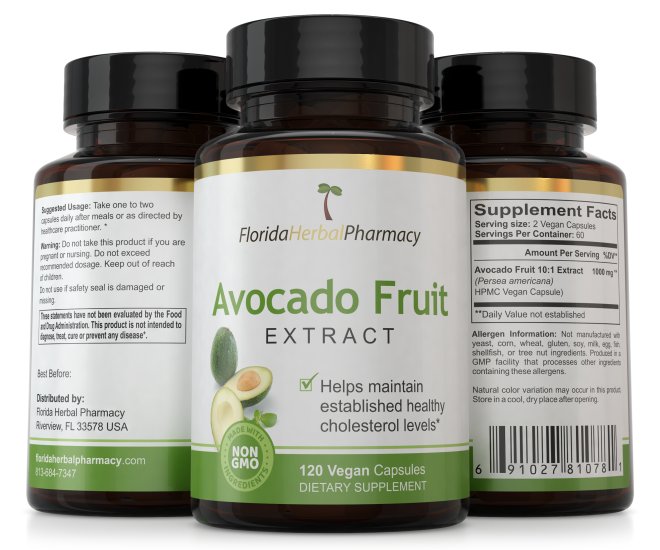 (image for) Avocado Fruit Extract Capsules