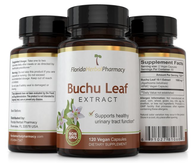 (image for) Buchu Leaf Extract Capsules
