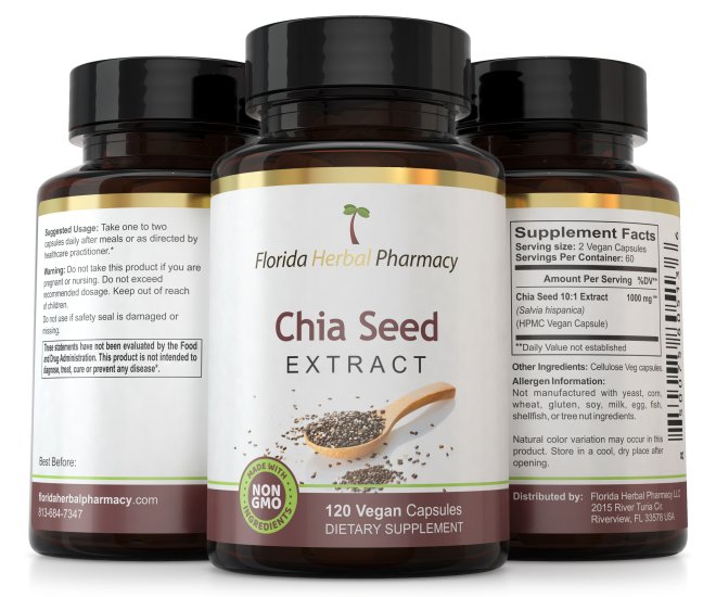 (image for) Chia Seed Extract Capsules