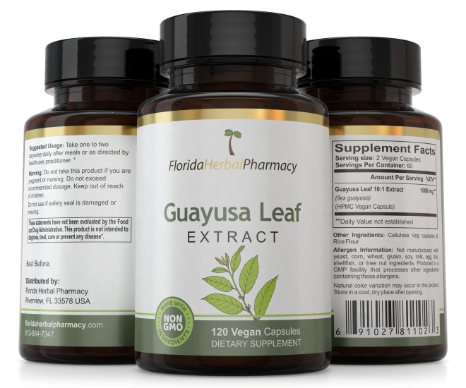 (image for) Guayusa Leaf Extract Capsules - Click Image to Close