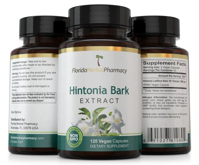 (image for) Hintonia Latiflora Bark Extract Capsules - Click Image to Close