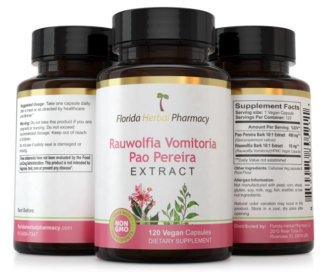(image for) Pao Pereira - Rauwolfia Extract Capsules