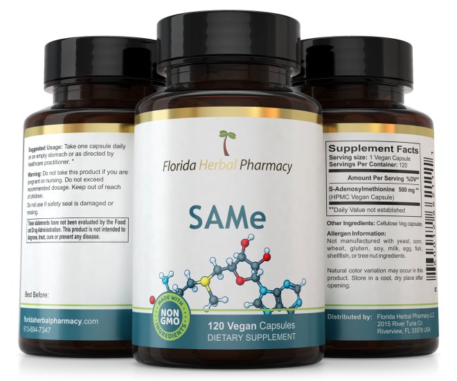 SAM-e Extract (S-Adenosylmethionine) Capsules