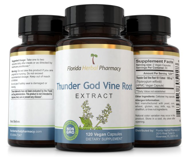 Thunder God Vine Root Extract Capsules